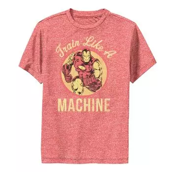 Футболка Marvel Iron Man Train Like a Machine для мальчиков 8–20 лет Licensed Character