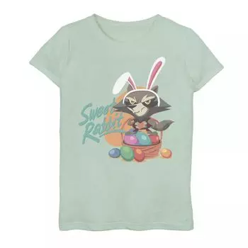 Футболка Marvel Rocket Raccoon Sweet Rabbit для девочек 7–16 лет Licensed Character