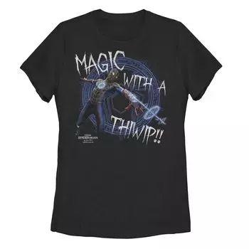 Футболка Marvel Spider-Man No Way Home для юниоров с надписью «Magic With a Thwip» Licensed Character
