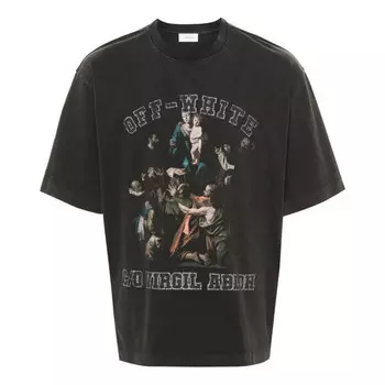 Футболка mary skate short-sleeve t-shirt 'black' Off-White, черный