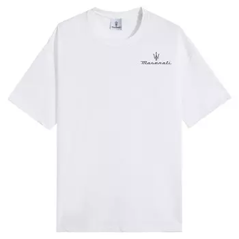 Футболка Maserati унисекс, Белый