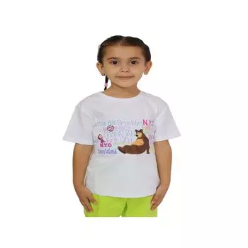 Футболка Маша и Медведь для путешествий Masha And The Bear