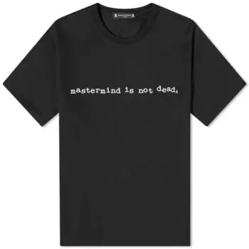 Футболка Mastermind Japan Not Dead, черный