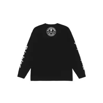 Футболка Mastermind Japan X мужская белая/черная Dickies, белый/черный