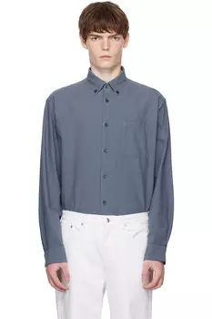 Футболка Mateo с логотипом A.P.C., синий
