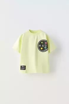 Футболка maui & sons ZARA, светло-желтый
