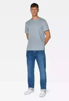 Футболка Mavi "NATURAL DYED TEE", футболка с натуральными красителями, цвет Aluminum