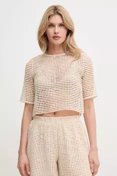 Футболка Max&Co., бежевый