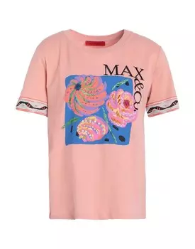 Футболка Max&Co., лососево-розовый