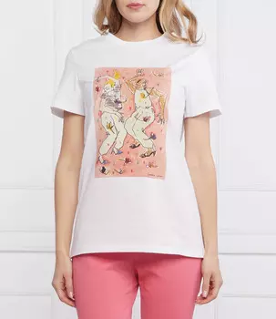 Футболка MAX&Co. + sacchetto sportivo bici regular fit, белый