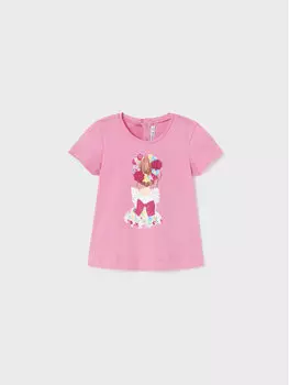Футболка Mayoral, розовый
