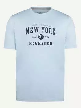 Футболка McGregor, светло-синий