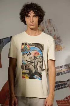 Футболка Medicine, бежевый