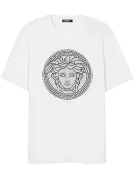 Футболка Medusa Sliced VERSACE, белый
