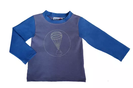 Футболка MEGANAUTEN Longsleeve Kosmos, цвет Blitzblau