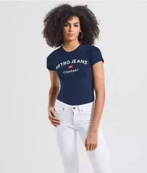 Футболка Melina Retro Jeans, синий