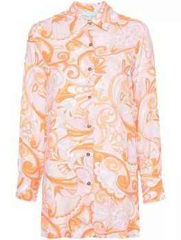 Футболка Мелиссы Одабаш Пейдж CR Melissa Odabash, оранжевый