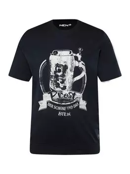 Футболка Men Plus, цвет navy blau