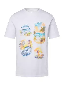 Футболка Men Plus, цвет schneewei