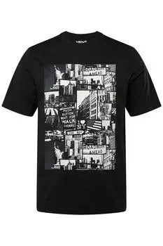 Футболка Men Plus Kurzarm, черный