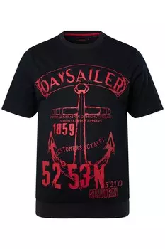 Футболка Men Plus Kurzarm, темно синий