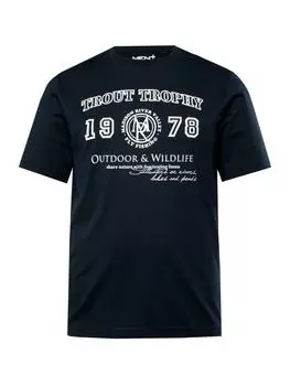 Футболка Men Plus, темно-синий