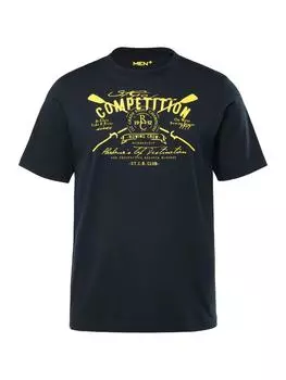 Футболка Men Plus, темно-синий