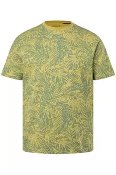 Футболка Men Plus, желтый/зеленый