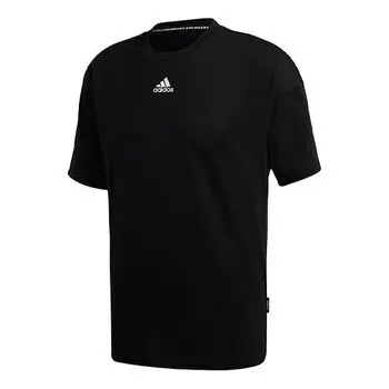 Футболка Men's adidas Back Short Sleeve Black T-Shirt GC9060, черный