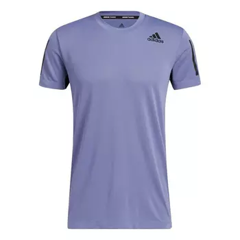 Футболка Men's Adidas Heat.Rdy Training Sports Running Quick Dry Short Sleeve Light Purple T-Shirt, Фиолетовый