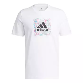 Футболка Men's adidas Minimalistic Alphabet Large IB9426, белый