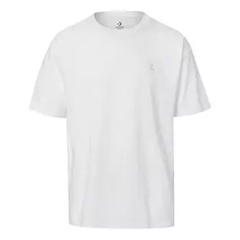 Футболка Men's Converse Classic Chuck Casual Sports Short Sleeve White, белый