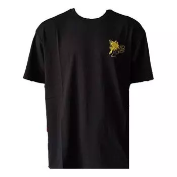 Футболка men's logo abstract short sleeve black Vans, черный