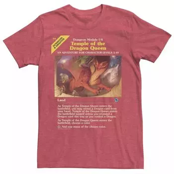 Футболка Men's Magic : The Gathering Temple Of The Dragon Queen Licensed Character