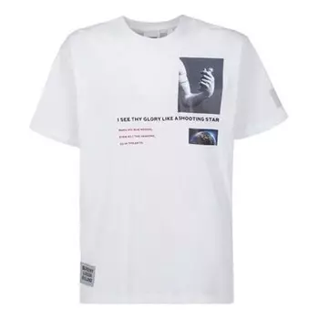 Футболка men's ss20 large short sleeve white Burberry, белый