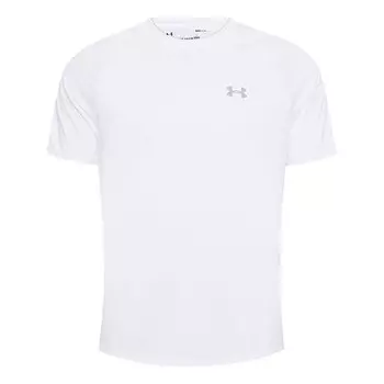 Футболка men's tech 2.0 solid color training sports short sleeve white Under Armour, белый