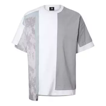 Футболка men's x fcw crossover contrasting colors short sleeve white Converse, белый