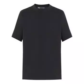 Футболка Men's Y-3 U New Round Neck Pullover Short Sleeve Black, черный
