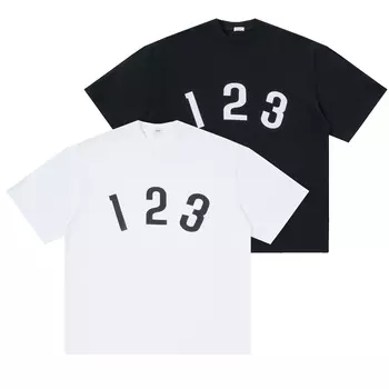 Футболка Menblero унисекс, Комплект из двух штук (синий + темно-синий).