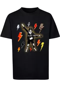Футболка Merchcode ACDC - 50th Bolt Array, черный