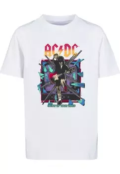 Футболка Merchcode ACDC - Blow Up Your Video Jump, белый
