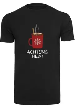 Футболка Merchcode ACHTUNG HEISS, черный