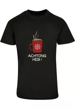 Футболка Merchcode ACHTUNG HEISS, черный
