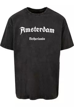 Футболка Merchcode AMSTERDAM, черный