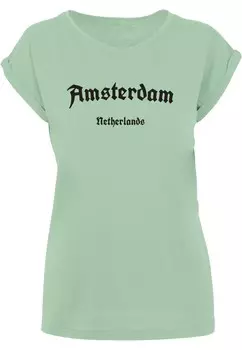 Футболка Merchcode AMSTERDAM, цвет Mint
