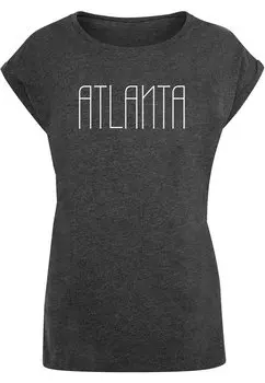 Футболка Merchcode ATLANTA X, антрацит