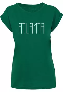 Футболка Merchcode ATLANTA X, зеленый