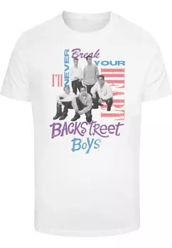Футболка Merchcode BACKSTREET BOYS, белый