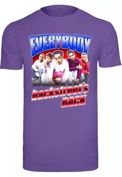 Футболка Merchcode Backstreet Boys - Everybody, темно-фиолетовый