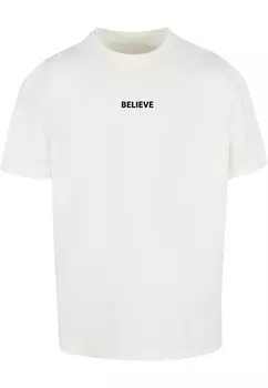 Футболка Merchcode Believe Front, белый